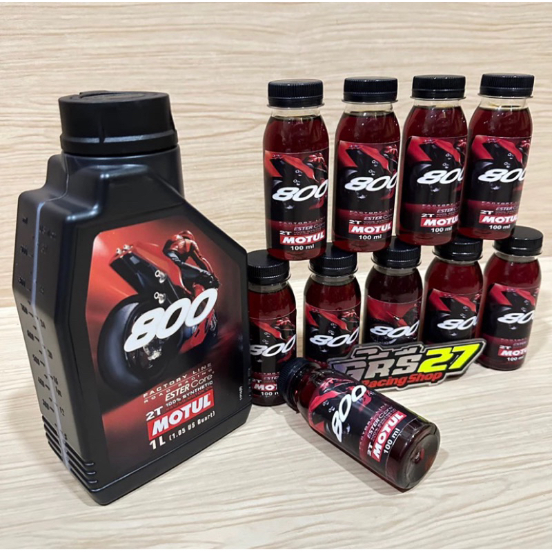 OLI SAMPING MOTUL 800 ROAD RACING 2T 2TAK REPACK KEMASAN 100ML ORI ORIGINAL MOTUL