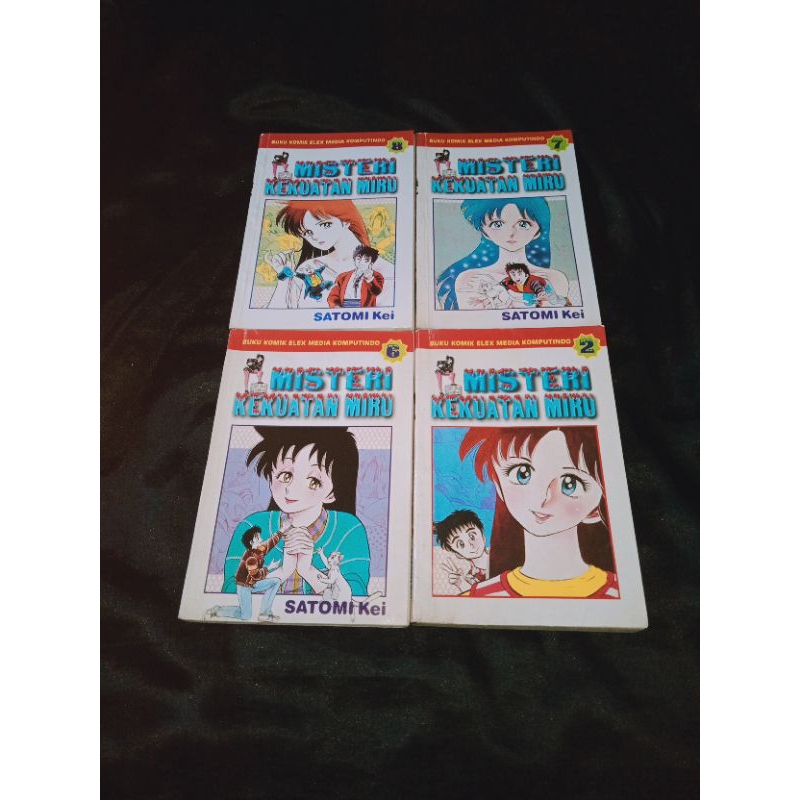 manga komik misteri kekuatan miru satomi kei