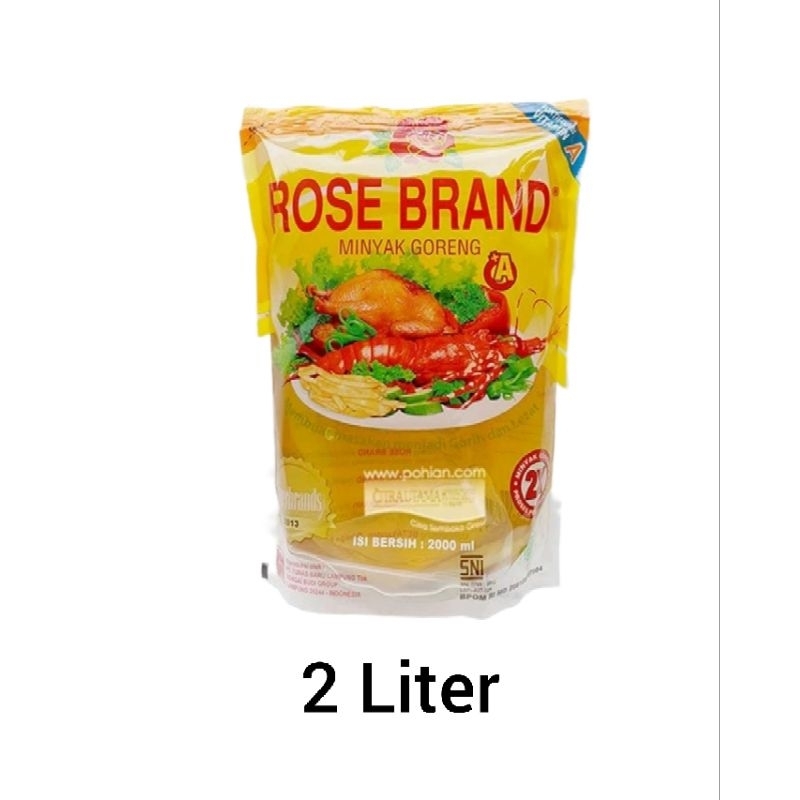 

Rose brand minyak goreng 2 liter