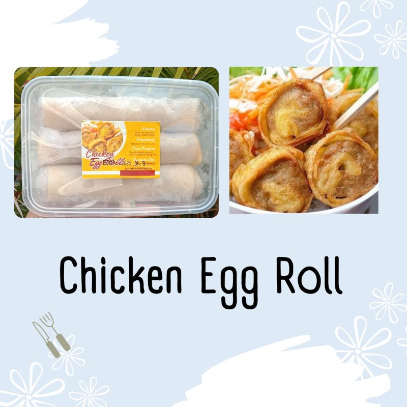

Chicken Egg roll Ekonomis thinwal/ide bekal praktis homemade