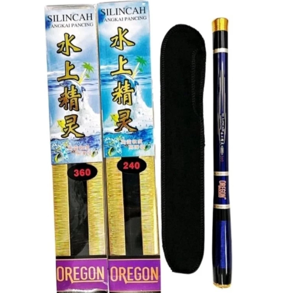 Joran tegek walesan Oregon Silincah 1.80, 2.10, 2.40, 2.70, 3.00, 3.60, 4.50 murah bisa cod
