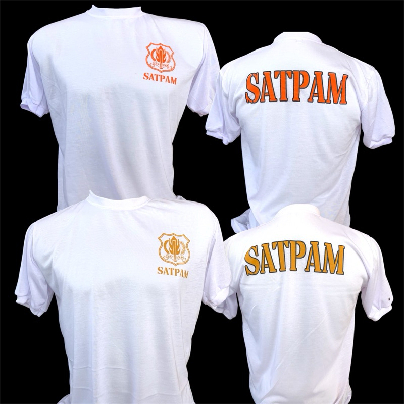 KAOS SATPAM-KAOS DALAM SATPAM PUTIH-KAOS SECURITY