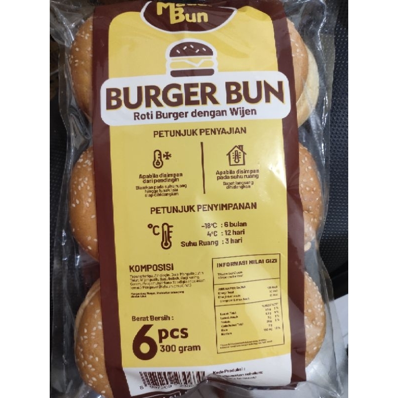 

roti burger isi 6