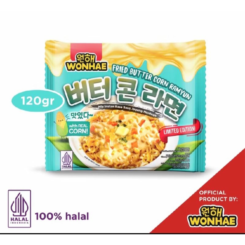 

mie wonhae fried butter corn ramyun 120gram