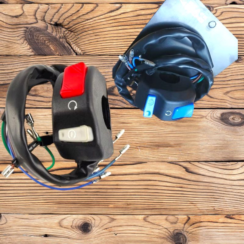 saklar kanan stater on off stang model ktc universal motor vixion satria fu sonic  klx trail crf tig