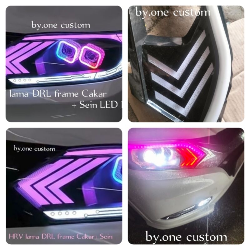 DRL frame cakar+sein running HRV LAMA