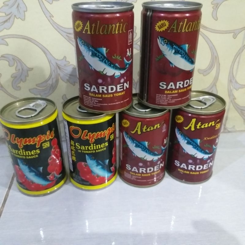 

sarden 155gr paket komplit