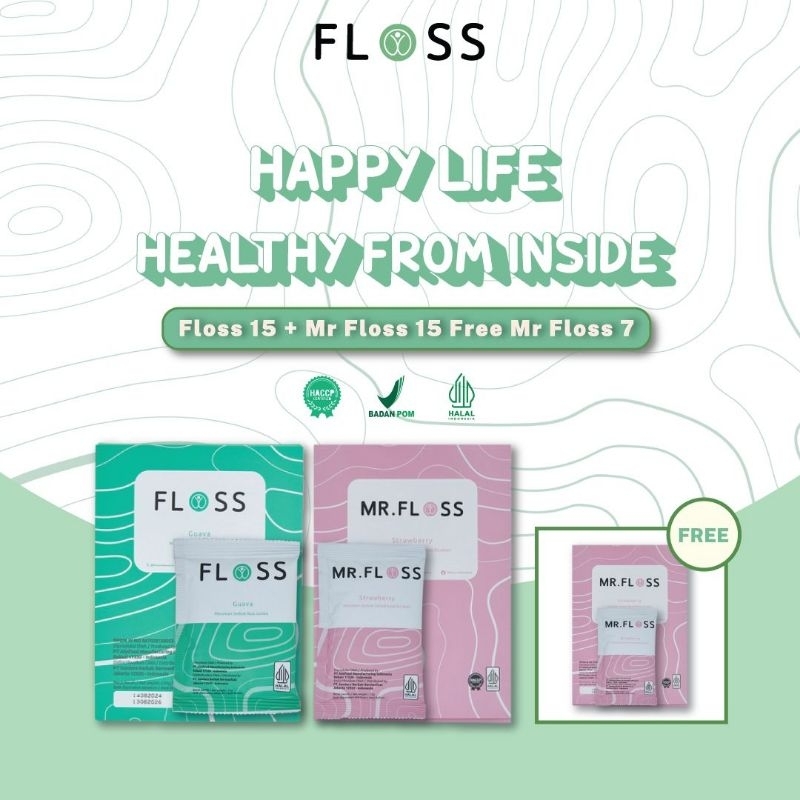 

Bundling Floss Floss 15's + Mr.Floss 15's Free Mr.Floss 7's