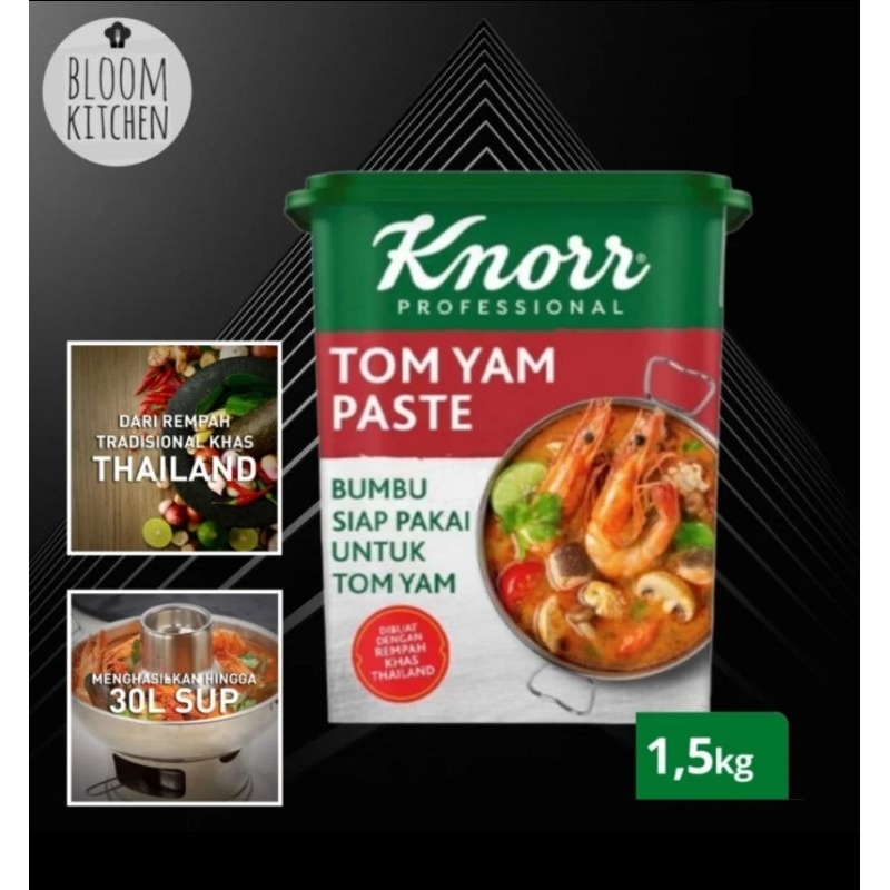

KNORR TOM YAM Paste 1.5 kg / Tomyam Bumbu Pasta Instant 1.5kg