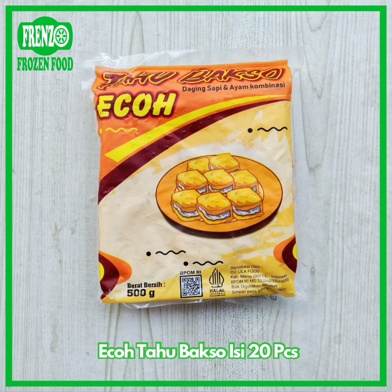 

Ecoh Tahu Bakso Isi 20 Pcs 500 Gr