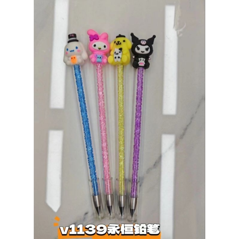 

Pensil Abadi Eternal Kuromi Cinnamoroll Melody 12pcs || Cute Pencil || Pensil Tanpa Rautan