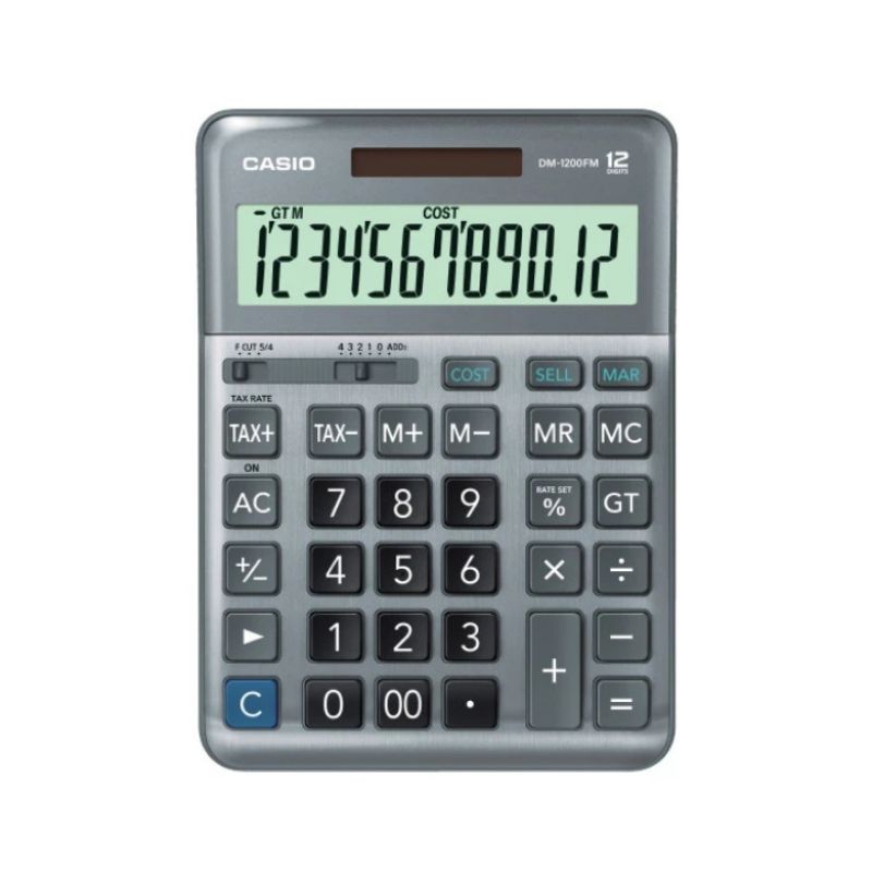 

CASIO DM1200FM ~Kalkulator / Calculator DM-1200FM