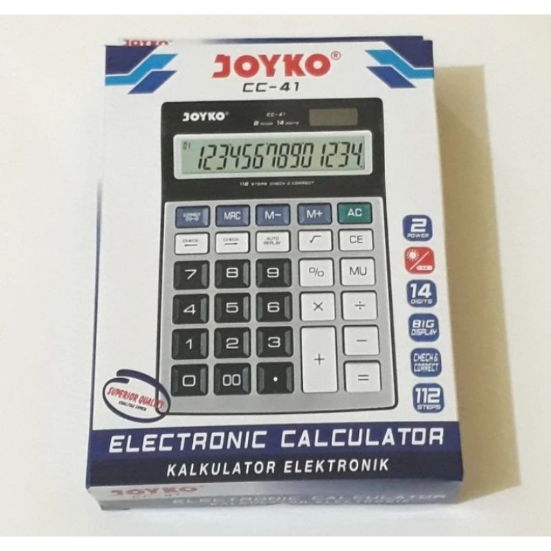 

Kalkulator / Calculator Desktop JOYKO CC-41 Kalkulator 14 Digit CC41