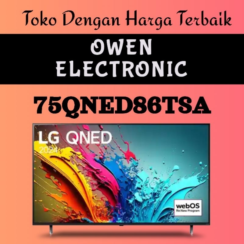 LG 75 inch 4K QNED UHD SMART TV 75QNED86TSA / 75QNED / 75QNED86