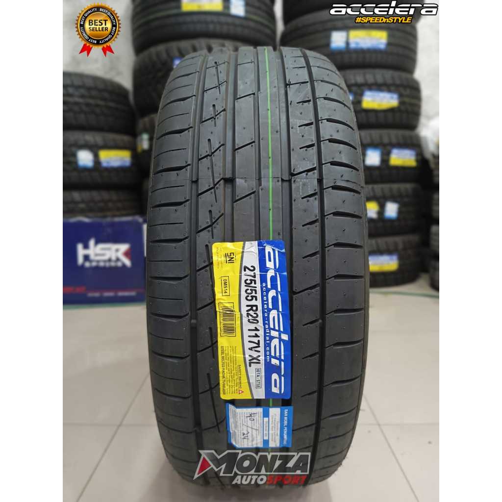 Ban mobil ring 20 merk Accelera ukuran 275/55 R20 Pajero/Fortuner