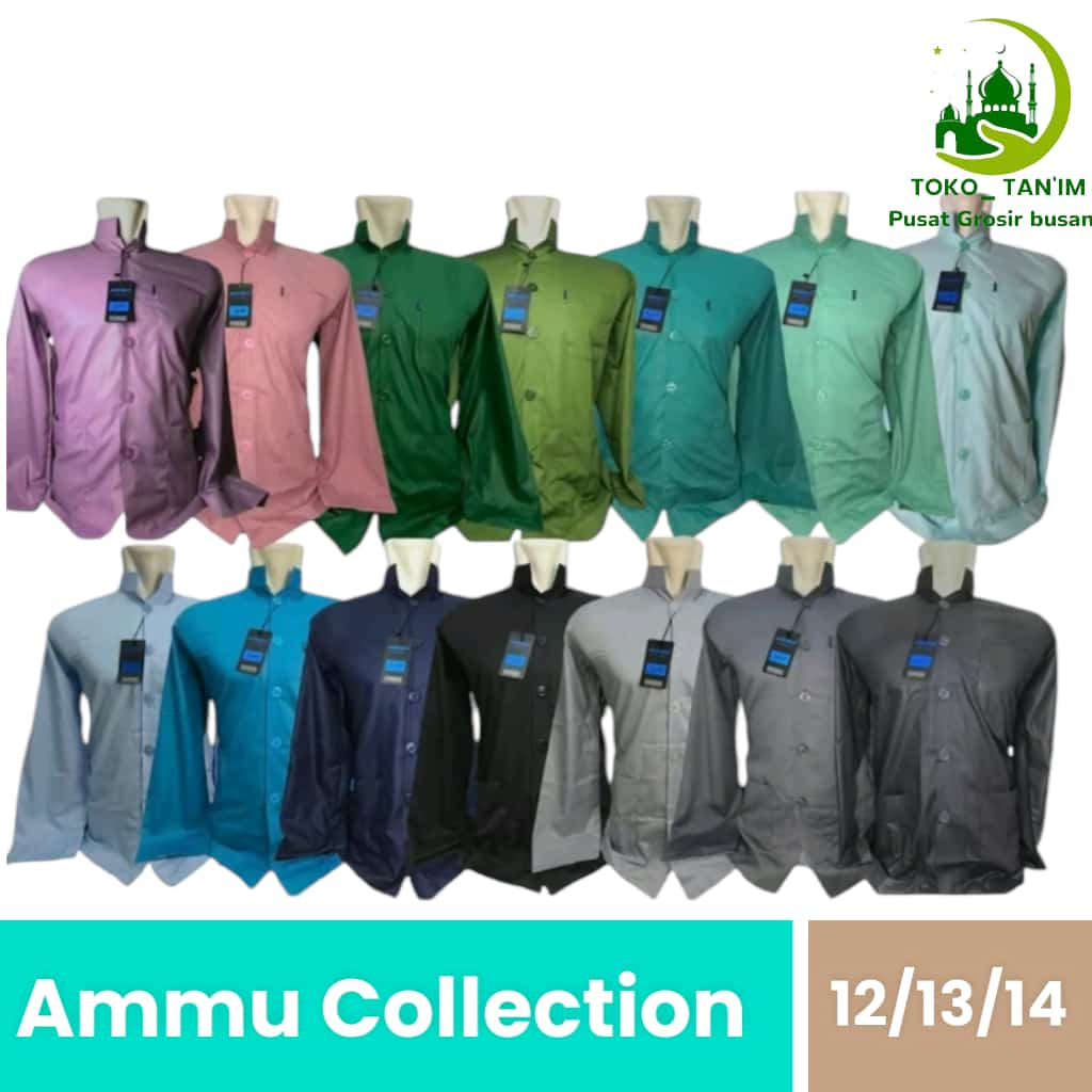 Baju koko ammu anak / koko ammu ori / koko salaf santri / koko haibah / koko habaib