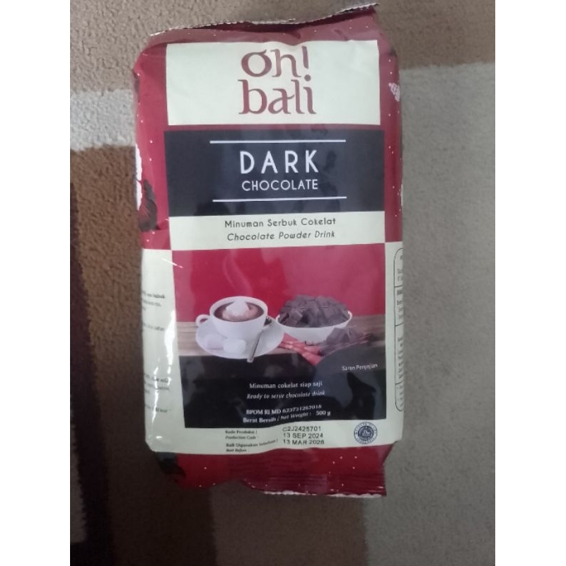 

Oh! Bali Dark Chocolate: Minuman Serbuk Coklat