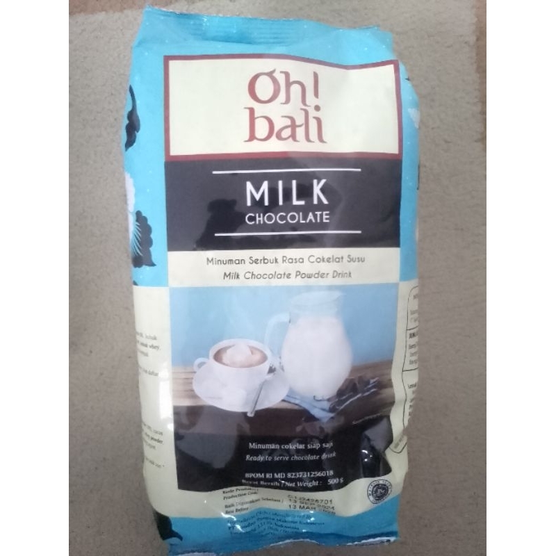 

Oh! Bali Milk Chocolate: minuman serbuk coklat