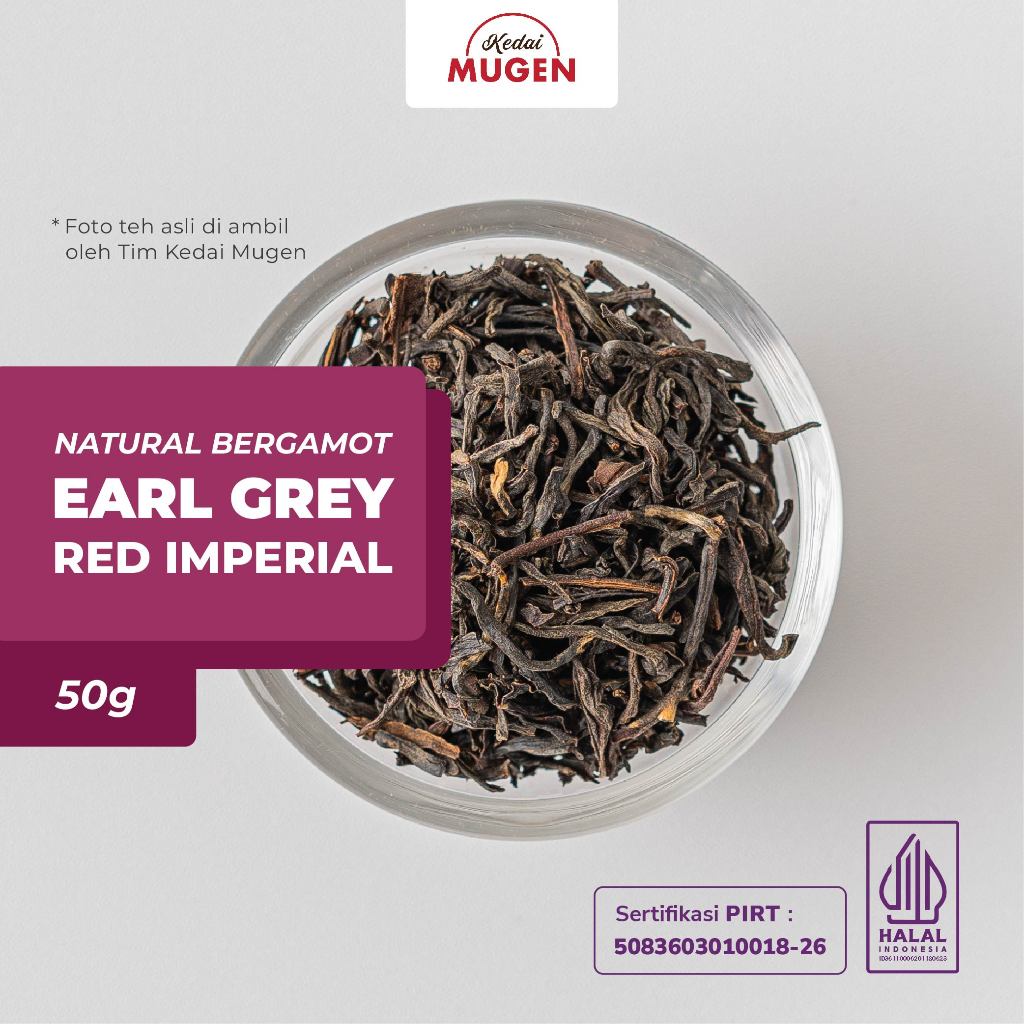 

Kedai Mugen - Earl Grey - Red Imperial Orange Pecoe / Teh Hitam Natural Bergamot 50g