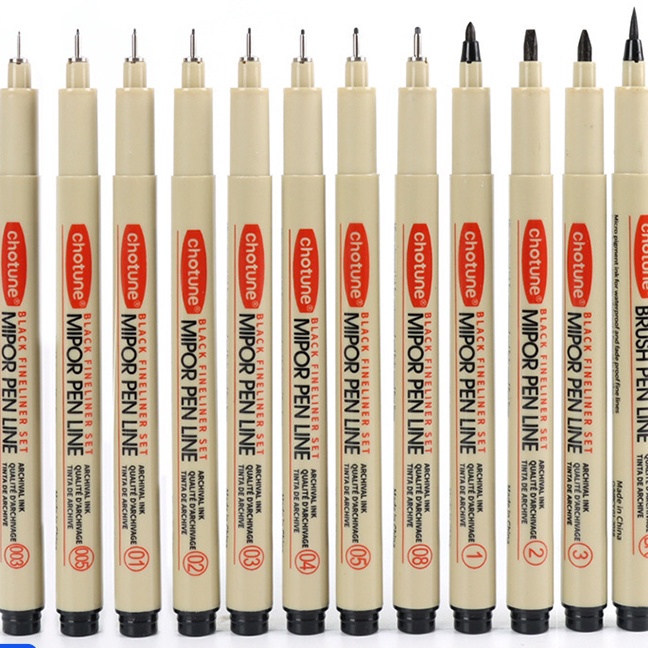 

Pilihan Hhtune Micron Drawing pen set 35112 Wateroof Drawing Pen Micron Set