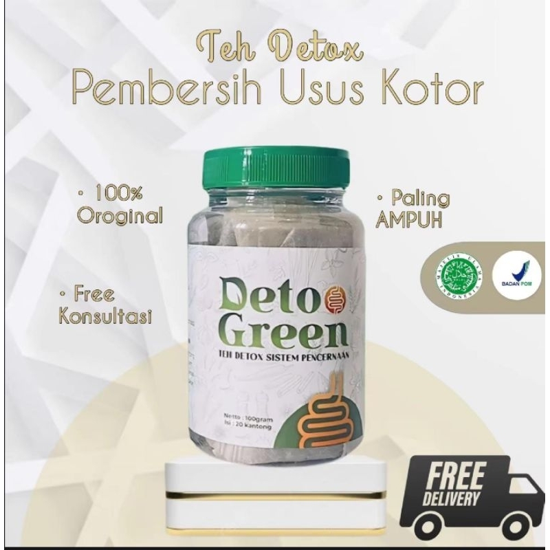 

(PROMO 3 BOX) SlimmingDeto grenTea Teh Pelangsing Teh Celup Herbal Pelangsing Alami