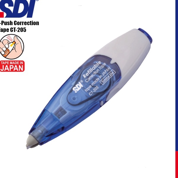 

berkualitas SDI iPush Correction Tape Tipe X Kes CT25