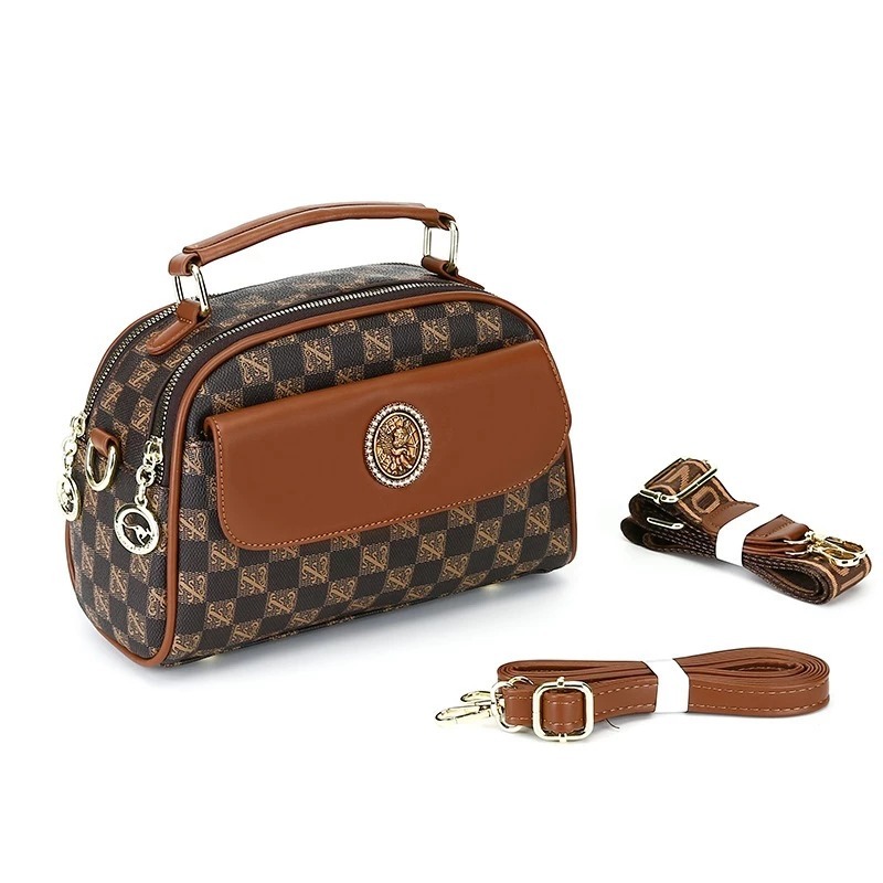 SC  G3133 TAS SELEMPANG HANDBAG WANITA FREE PAPERBAG SLINGBAG 2 TALI MOTIF ELEGAN TAS KONDANGAN PREM