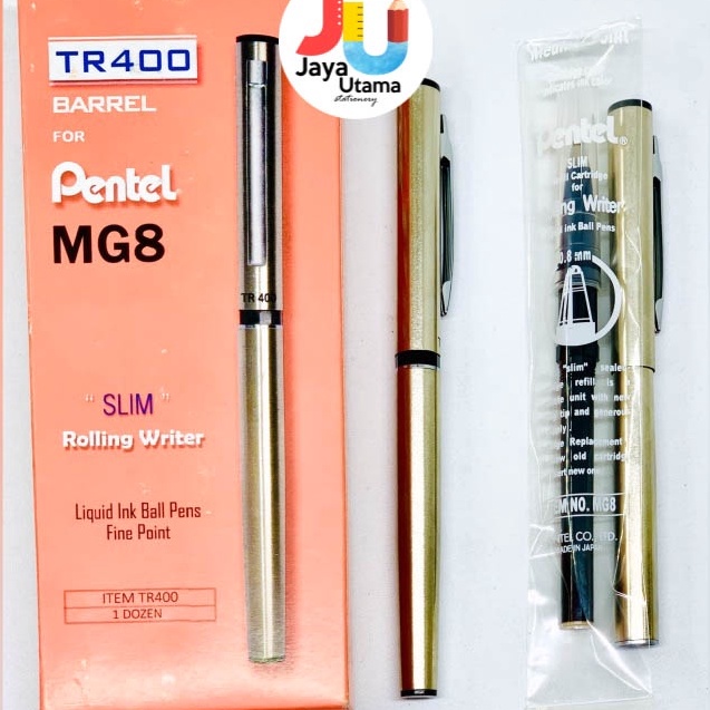 

HJ6 Isi REFILL Rolling Pen TR4 Pentel Mg8 Pcs