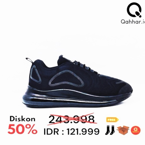 Paling Dicari QAHHARID RAY  Sepatu Jogging Running  Sepatu Sekolah Hitam  Sepatu Sneakers Cowok
