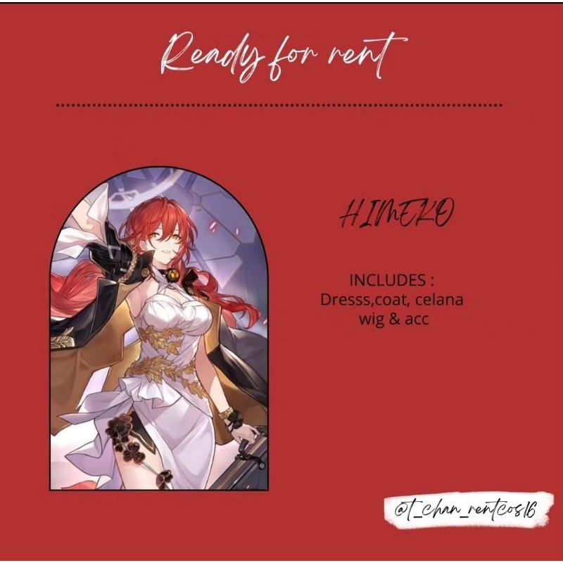 RENTAL COSTUME HIMEKO