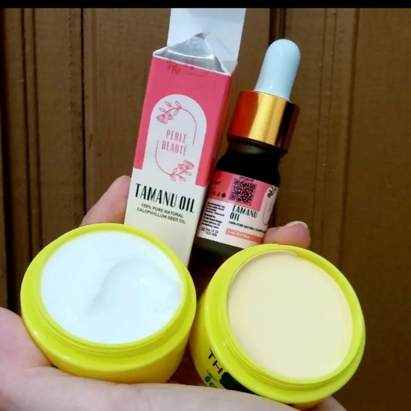 CREAM TEMULAWAK THE FACE + TAMANU OIL