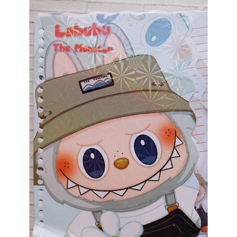 (20lbr) isi Binder note A5/ isi Binder ukuran A5/ isi Binder 20 Lubang/ Buku isi ulang Labubu