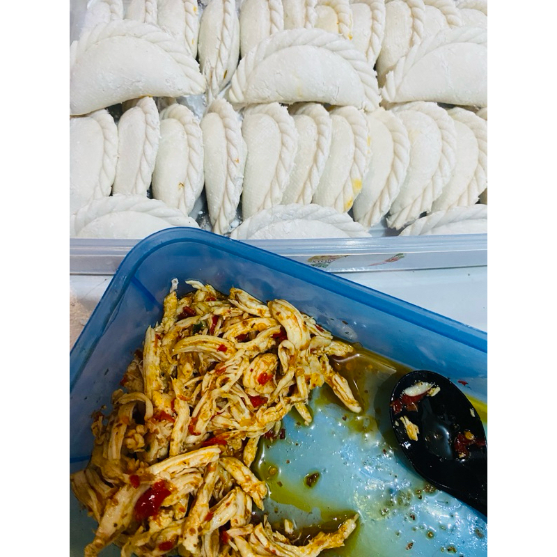

cireng isi ayam suir pedas
