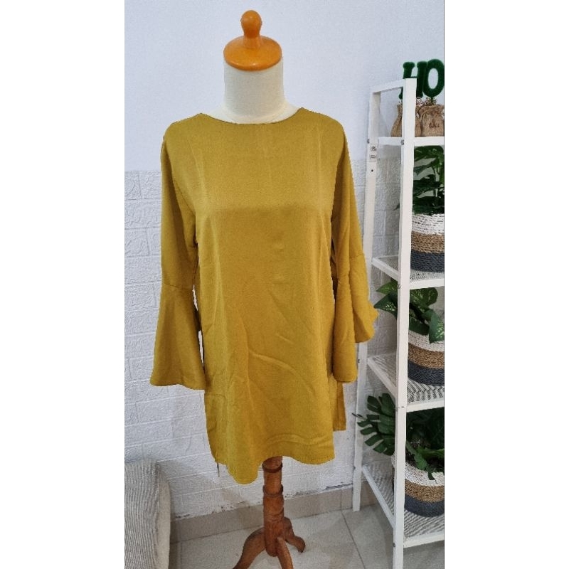 Preloved Lime Tunic Ederra