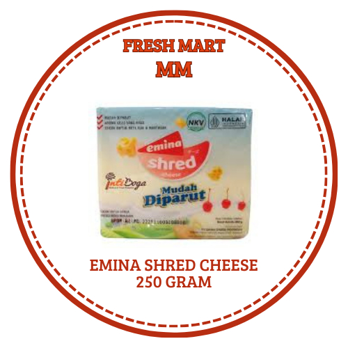 

EMINA SHRED CHEESE 25 GRAM PASAR ONLINE MAKASSAR BAHAN KUE MAKASSAR