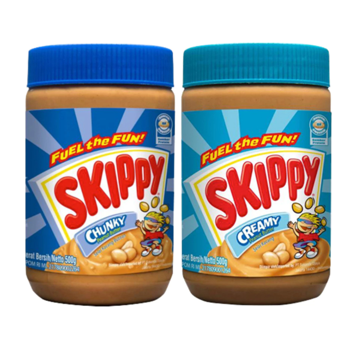 

Skippy Chunky / Creamy Peanut Butter 500 Gr