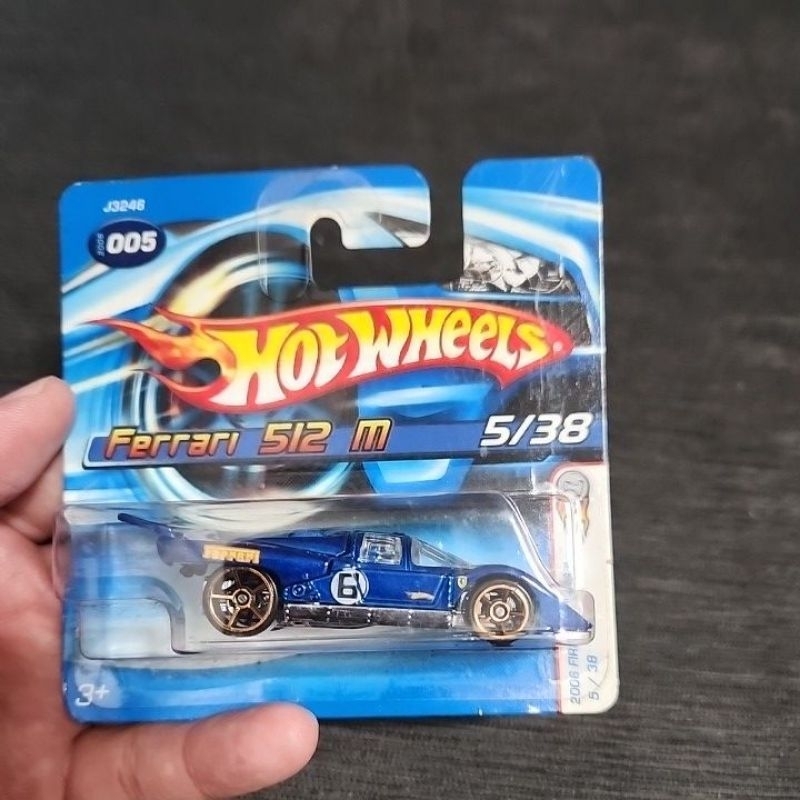 hotwheels ferrari 512 m short