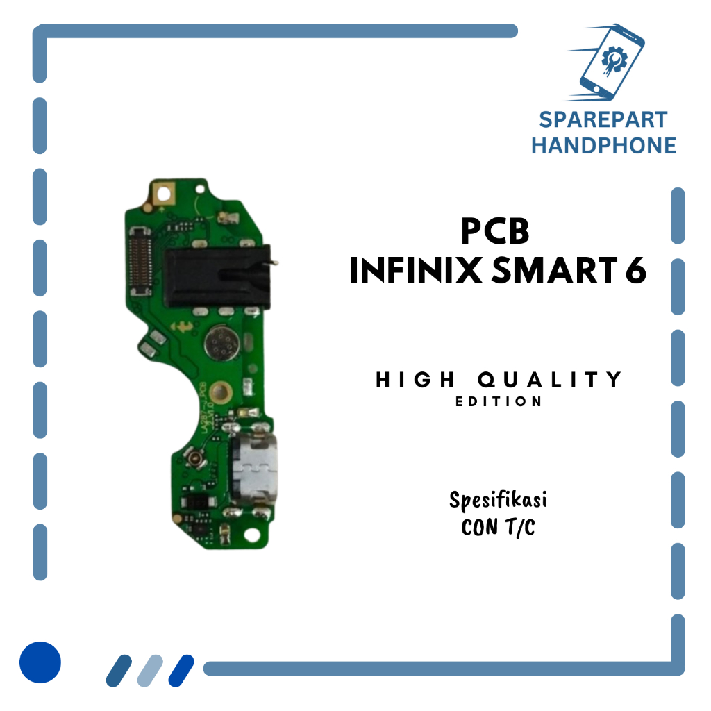 PCB  Infinix Smart 6 Con T/C