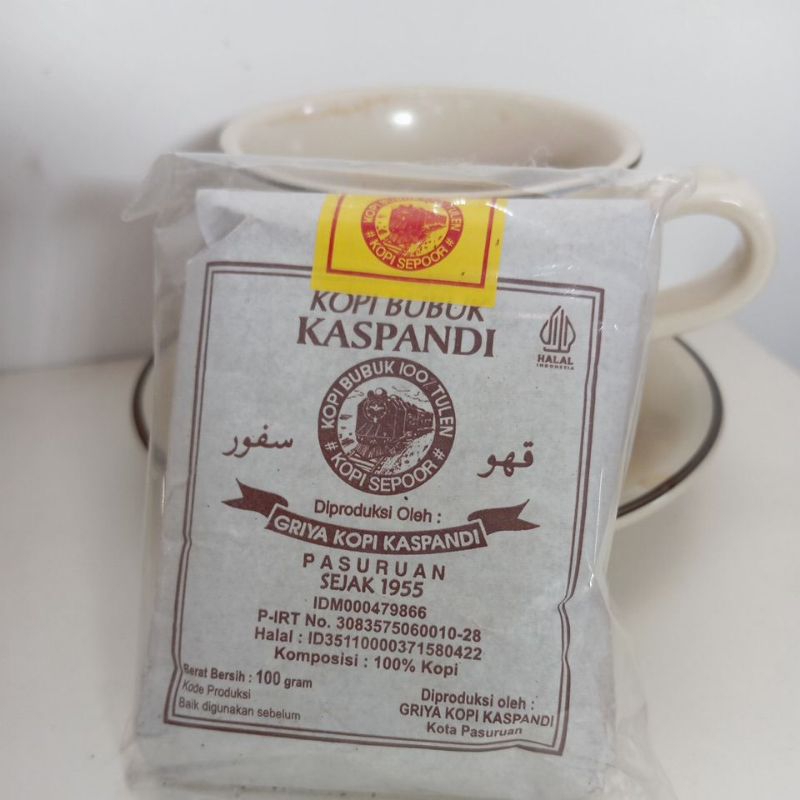 

Kopi Sepoor, Kopi bubuk Kemasan Klasik 100gram bubuk halus