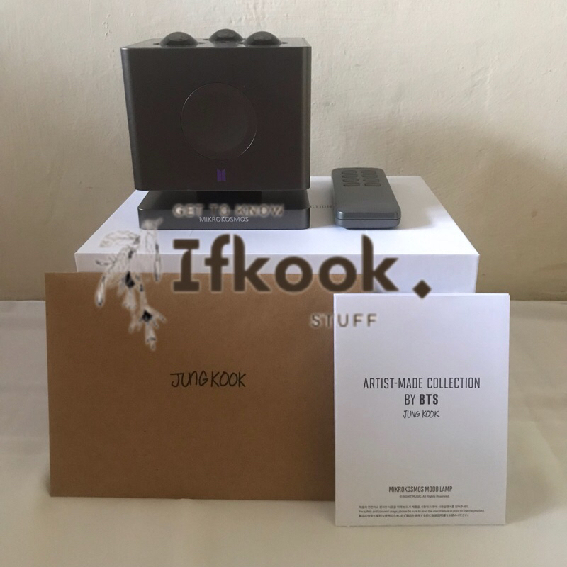 [READY] Merch Artist Made Collection by BTS Jungkook Mikrokosmos Mood Lamp Official Merch