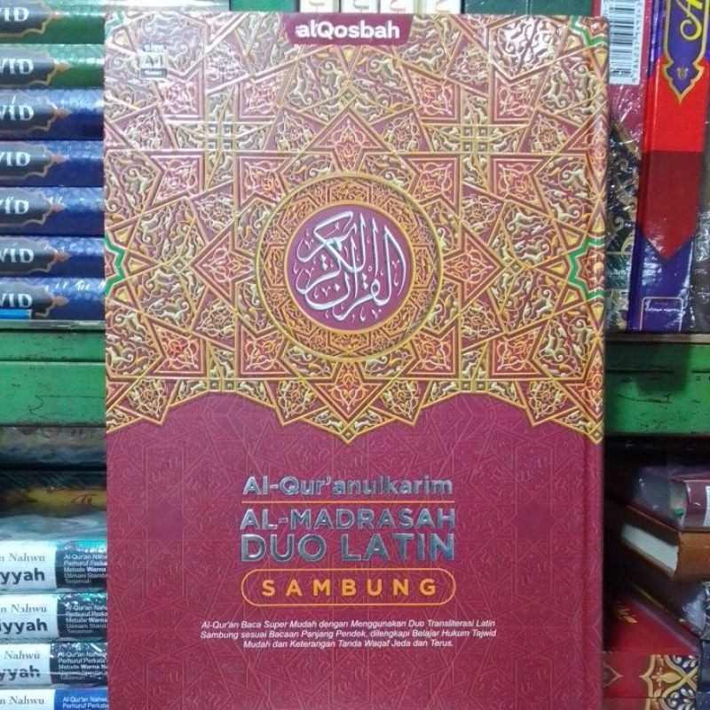 Al Quran  Al - Madraasah Duo Latin Sambung A4