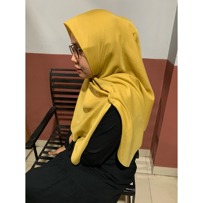 hijab jilbab voal premium polos lasercut kerudung segi empat kekinian daily hijab terbaru mustrad li