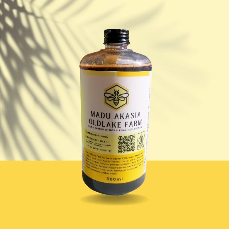 

MADU AKASIA OLDLAKE FARM ASLI JAMBI 100% (500ml / 710gr)