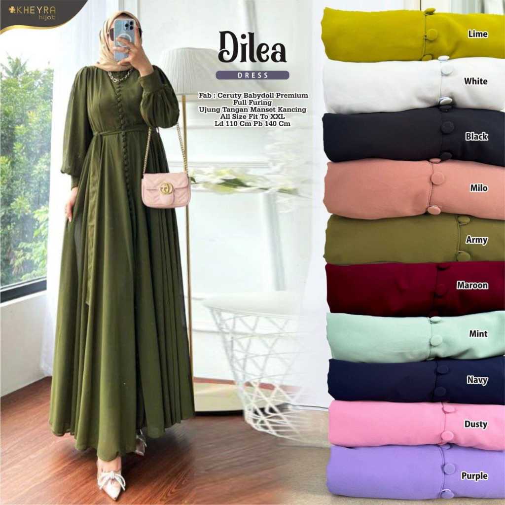 DILEA DRESS GAMIS BY KHEYRA