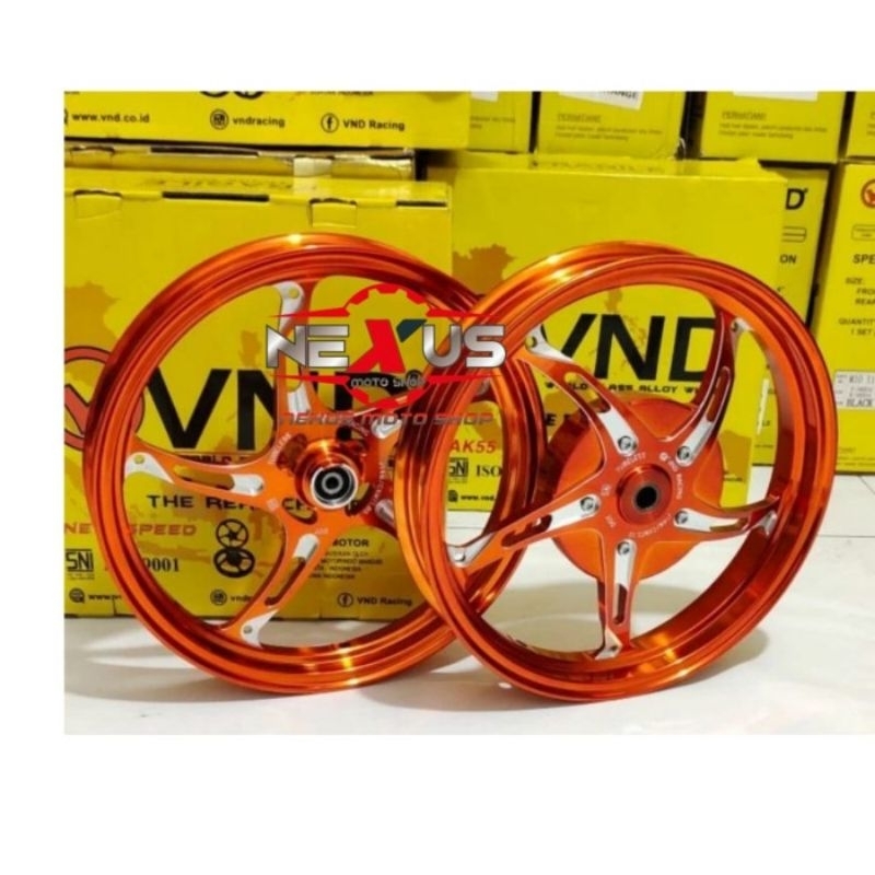 velg vnd new speed mio m3 velg vnd k speed xeon rc /xeon gt/mio z pelek racing F185x14 R215x14 soul 