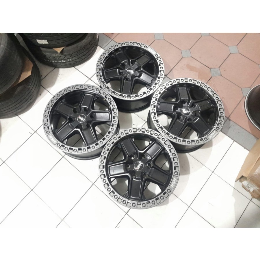 VELG MOBIL BEKAS BERKUALITAS HSR WOLWA R18 BUAT PAJERO FORTUNER HILUX TRITON EVERES