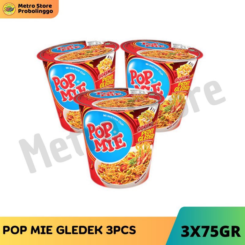 

POP MIE GORENG PEDAS GLEDEK ISI 3PCS