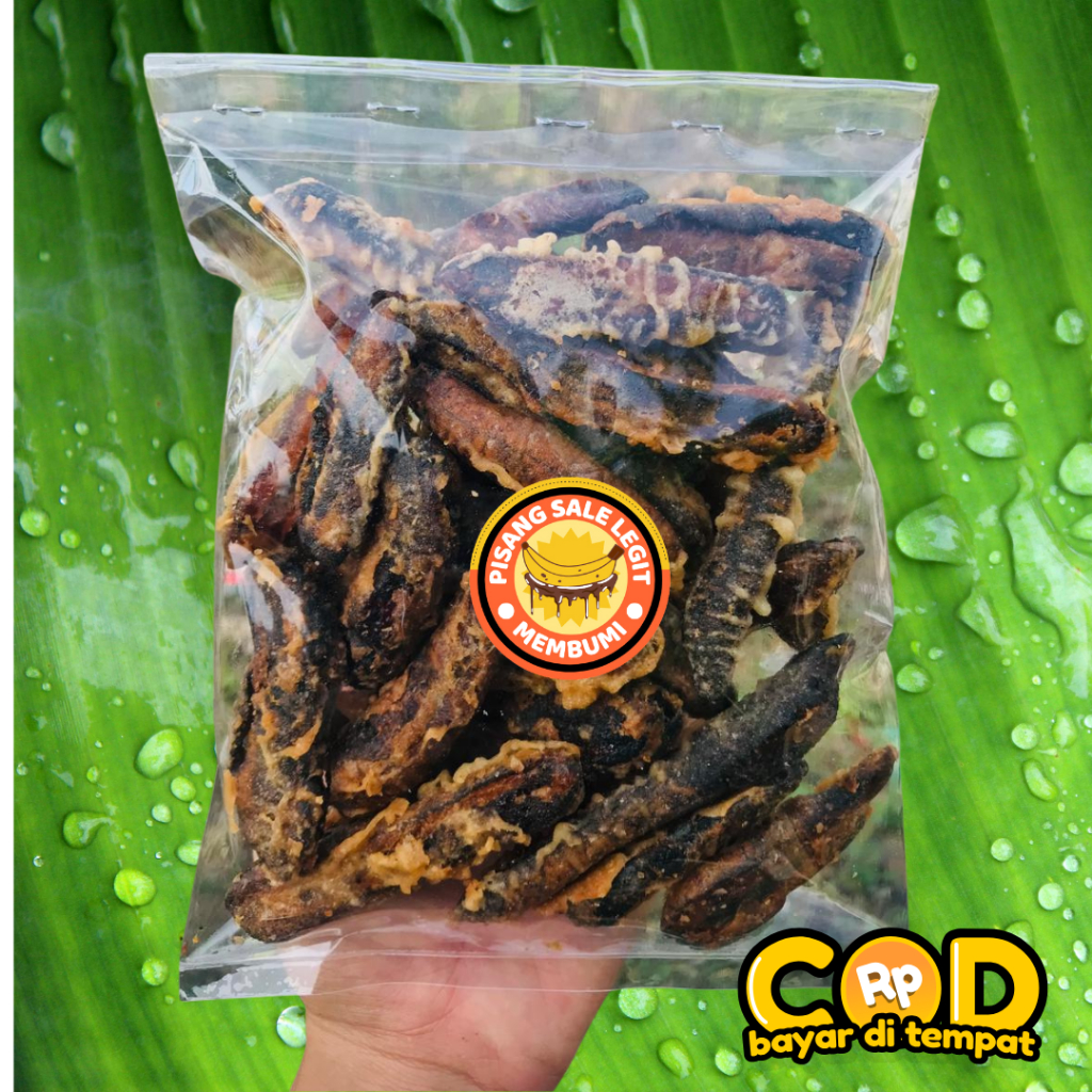 

Cemilan Pisang Sale Jari Manis super legit 500 gram