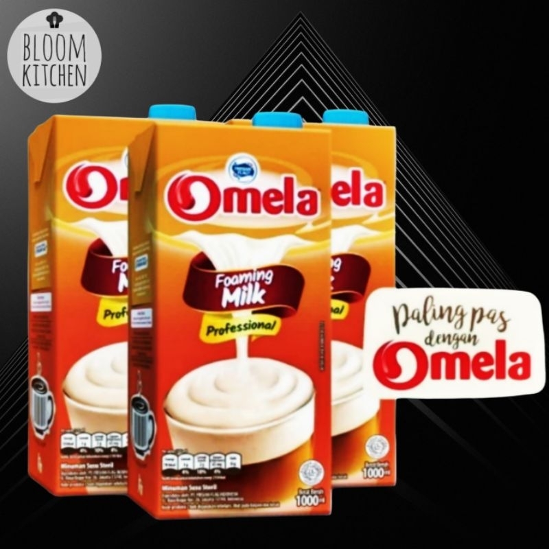 

SUSU UHT OMELA FOAMING MILK 1L FULL CREAM 1lt