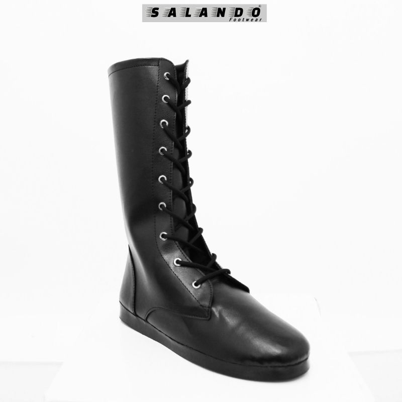 SALE SALANDO SEPATU BOOTS PASKIBRA SEPATU PASKIBRA PRIA & WANITA SEPATU PASKIBRA TINGGI SEPATU